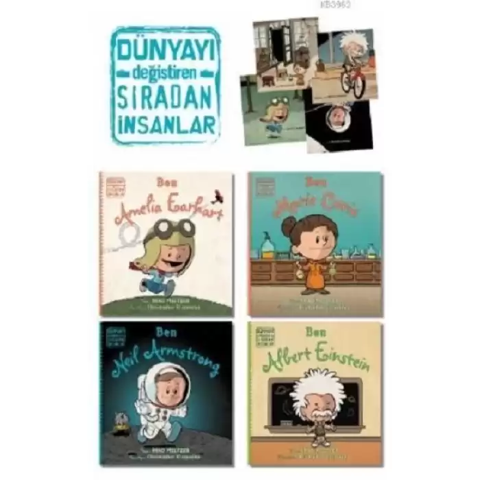 Dünyayı Değiştiren Sıradan İnsanlar Seti (4 Kitap Takım)