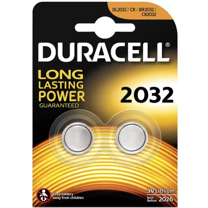 Duracell Lityum Düğme Pil 3 V 2 Li 2032