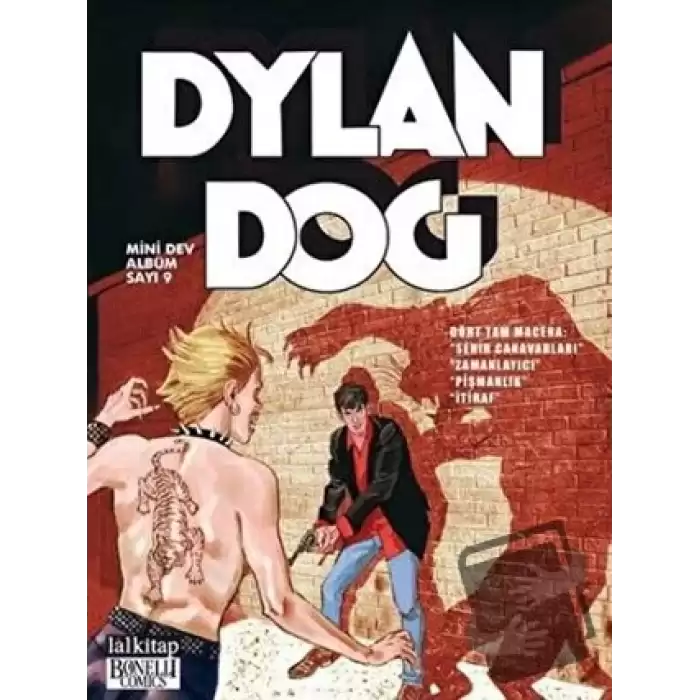 Dylan Dog Mini Dev Albüm 9 Şehir Canavarları - Zamanlayıcı - Pişmanlık - İtiraf