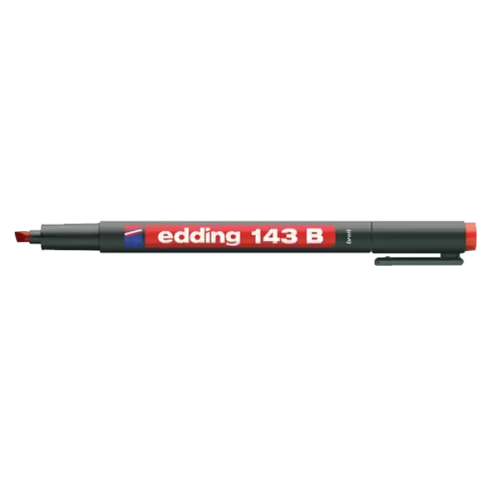 Edding Asetat Kalemi Permanent B Seri 1-3 Mm Kırmızı 143 B - 10lu Paket