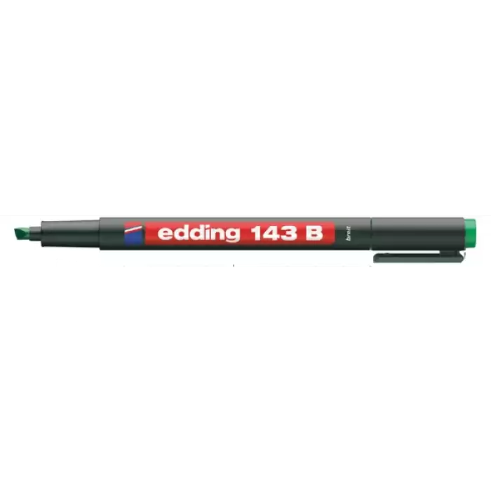 Edding Asetat Kalemi Permanent B Seri 1-3 Mm Yeşil 143 B - 10lu Paket