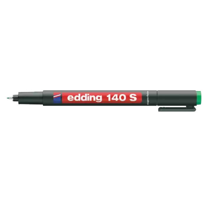 Edding Asetat Kalemi Permanent S Seri 0.3 Mm Yeşil 140 S - 10lu Paket