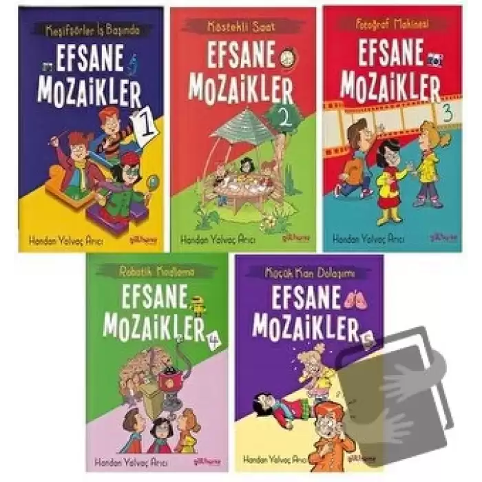 Efsane Mozaikler Serisi 5 Kitap Takım