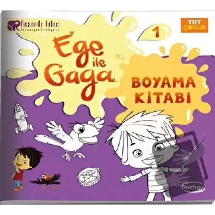 Ege İle Gaga Boyama Kitabı 1