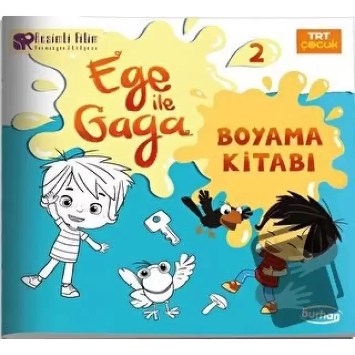 Ege İle Gaga Boyama Kitabı 2