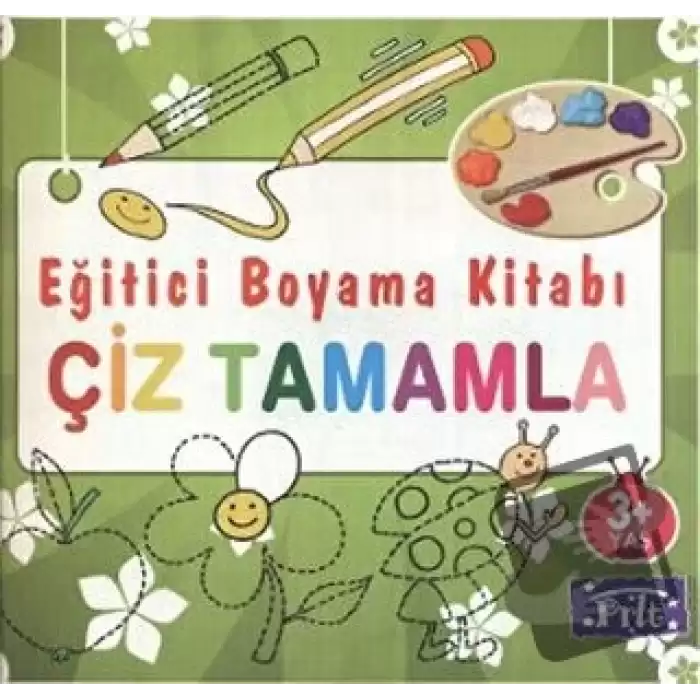 Eğitici Boyama Kitabı - Çiz Tamamla