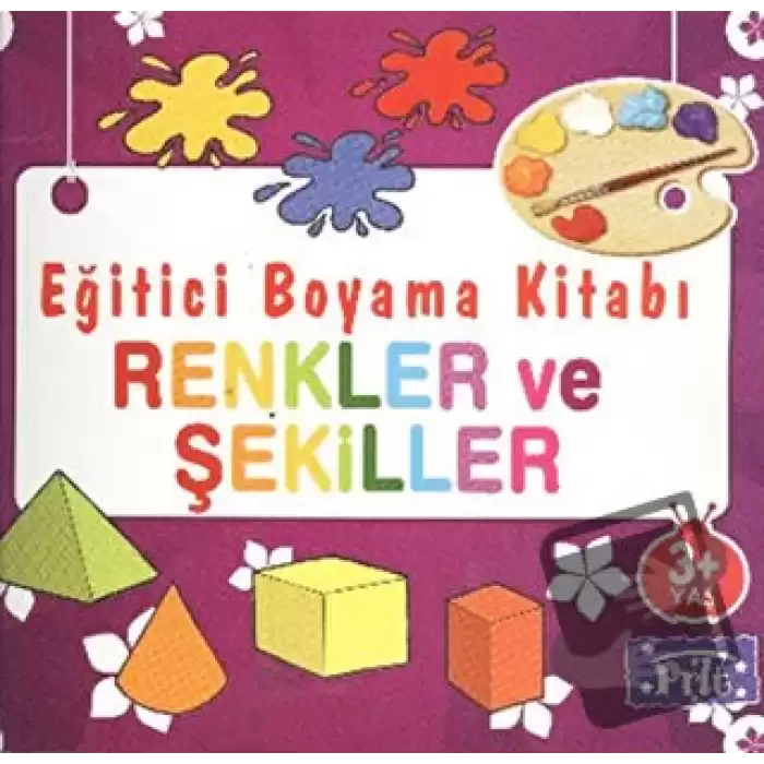 Eğitici Boyama Kitabı - Renkler ve Şekiller