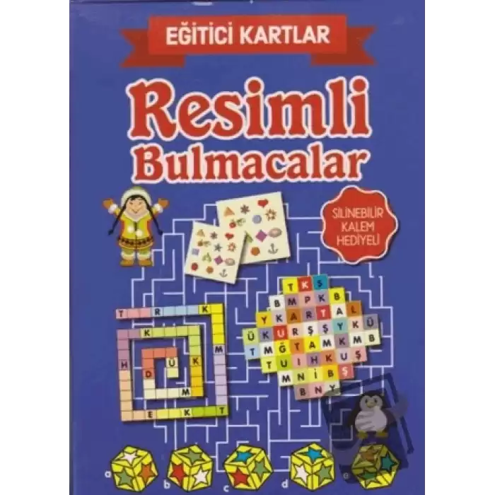 Eğitici Kartlar - Resimli Bulmacalar