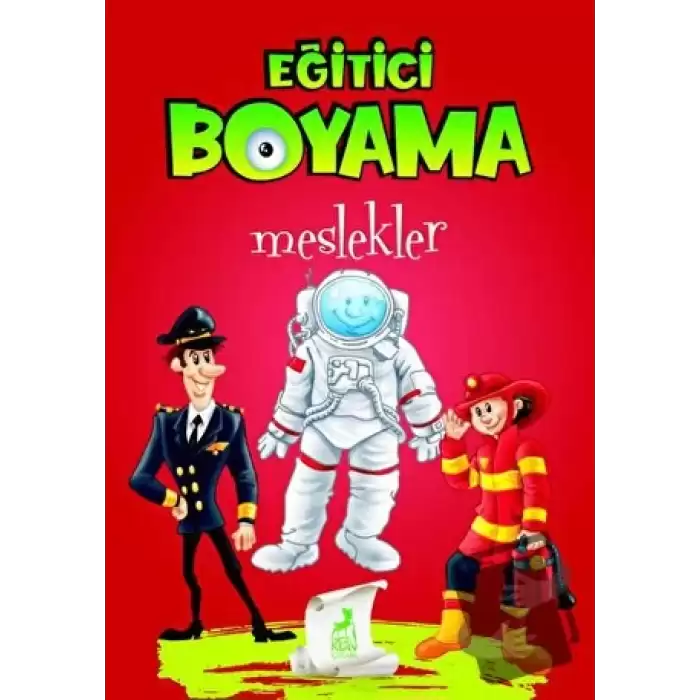 Eğitici Öğretici Boyama - Meslekler