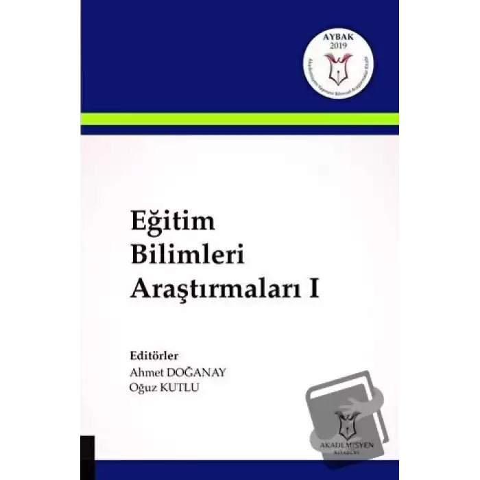 Eğitim Bilimleri Araştırmaları 1