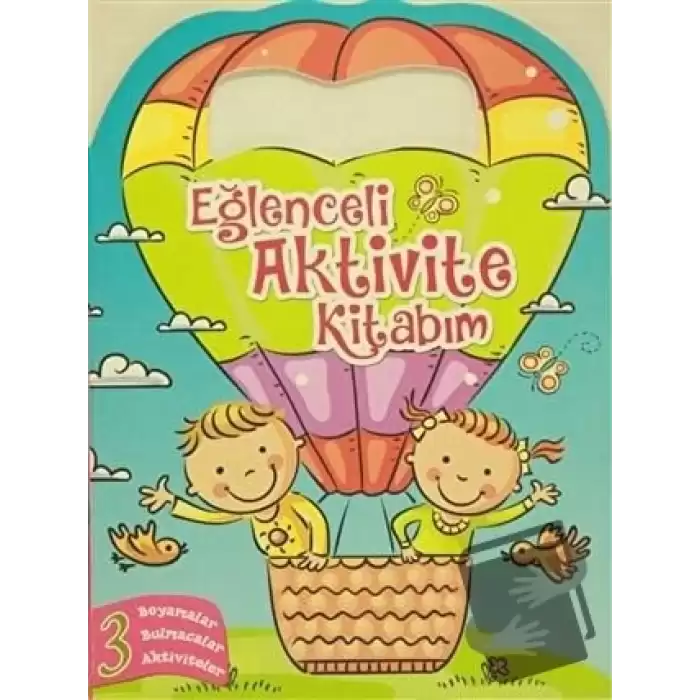 Eğlenceli Aktivite Kitabım 3 - Pembe Kitap