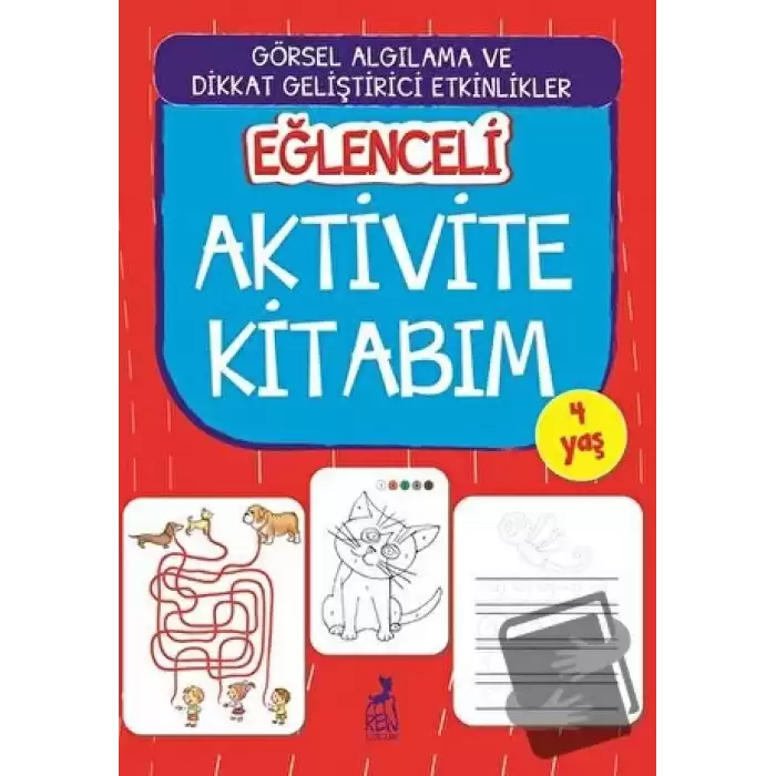 Eğlenceli Aktivite Kitabım 4 Yaş