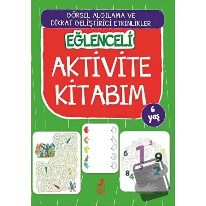 Eğlenceli Aktivite Kitabım 6 Yaş