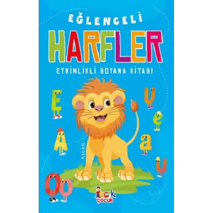 Ema Eğlenceli Harfler (Etkinlikli Boyama Kitabı)