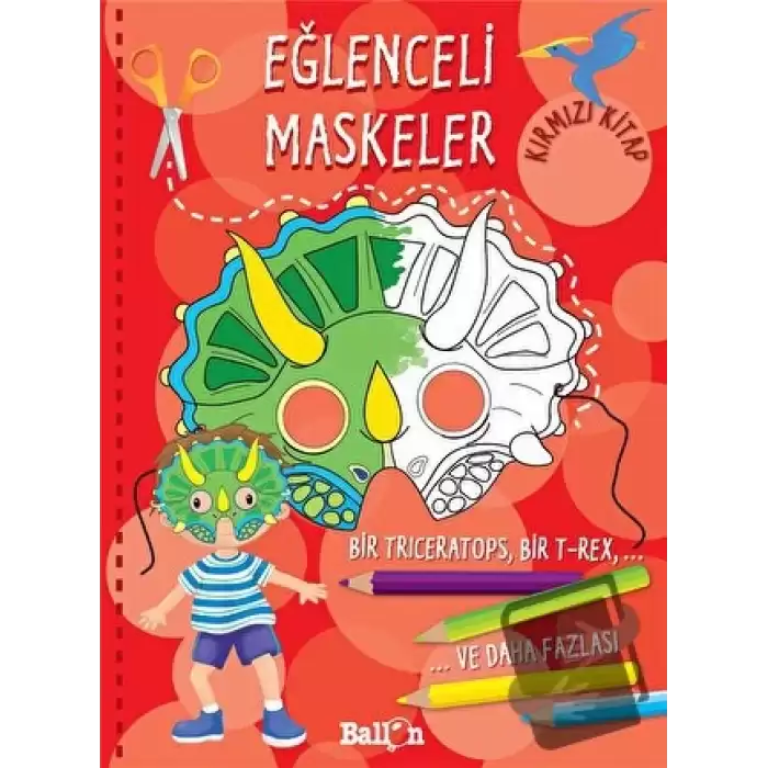 Eğlenceli Maskeler - Kırmızı Kitap