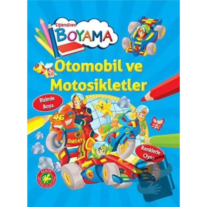 Eğlendiren Boyama - Otomobil ve Motosikletler