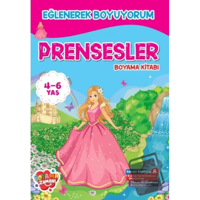 Eğlenerek Boyuyorum Prensesler