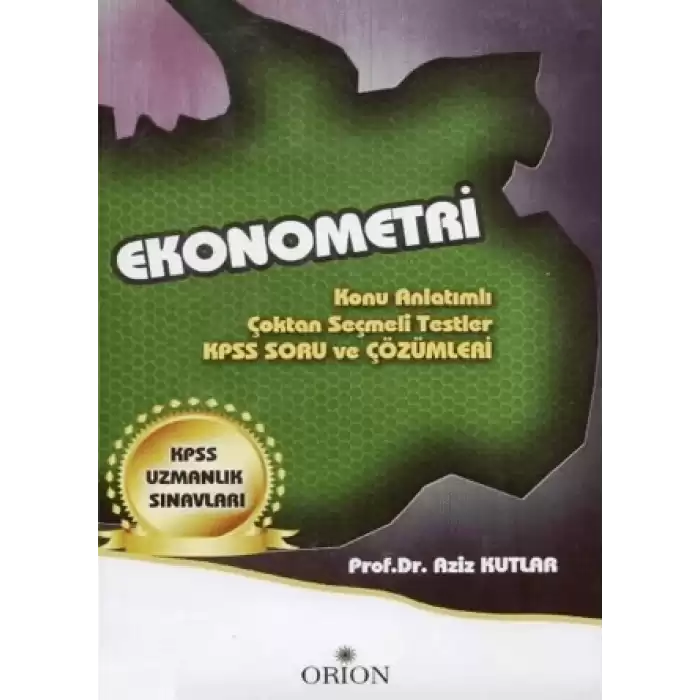 Ekonometri (KPSS Uzmanlık Sınavları)