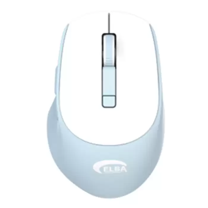 Elba B554 Mavi-Beyaz 6D 2.4Ghz Kablosuz Mouse