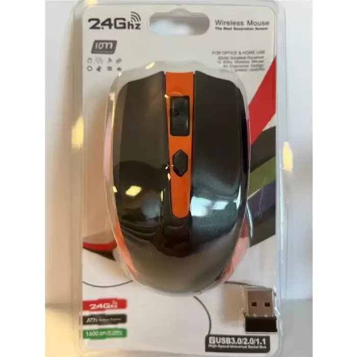 Elba G-211 Turuncu 2.4Ghz Kablosuz Mouse