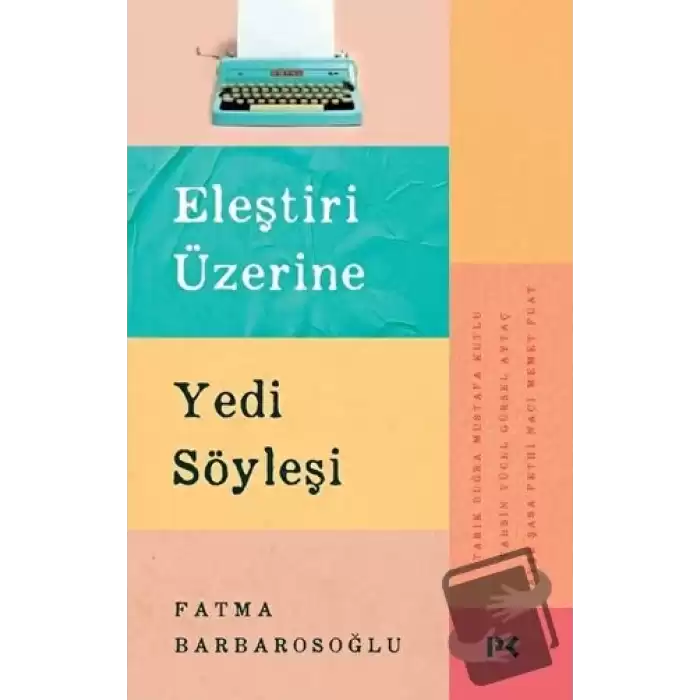 Eleştiri Üzerine Yedi Söyleşi