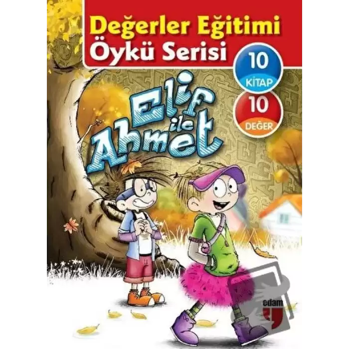 Elif ile Ahmet - Değerler Eğitimi Öykü Serisi (10 Kitap Set)