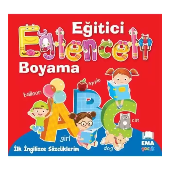 Ema Eğitici Eğl.boyama-İlk İngilizce Söz