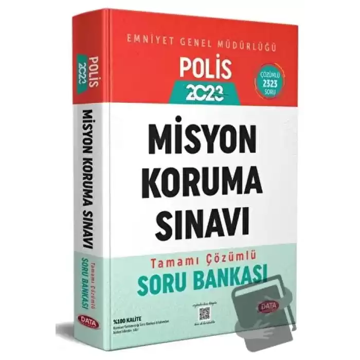 Emniyet Genel Müdürlüğü Polis Misyon Koruma Sınavı Soru Bankası - Karekod Çözümlü