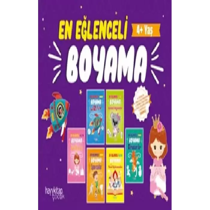 En Eğlenceli Boyama 6’lı Set