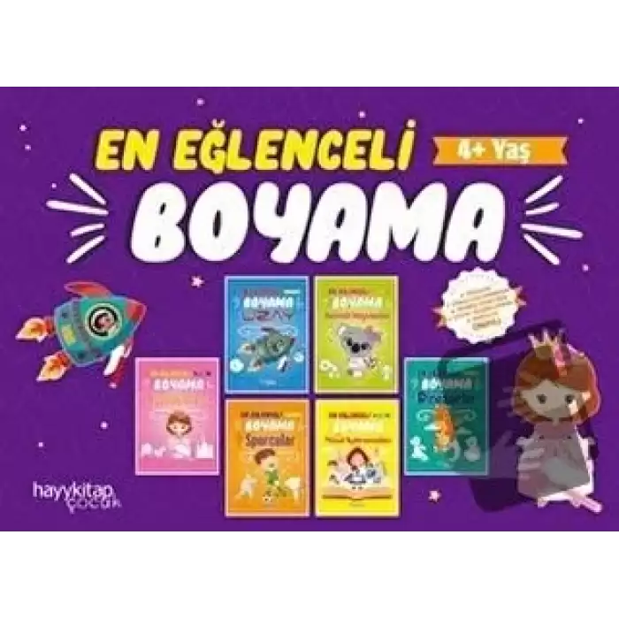 En Eğlenceli Boyama 6’lı Set