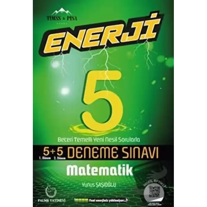 Enerji 5. Sınıf Matematik 5+5 Deneme Sınavı