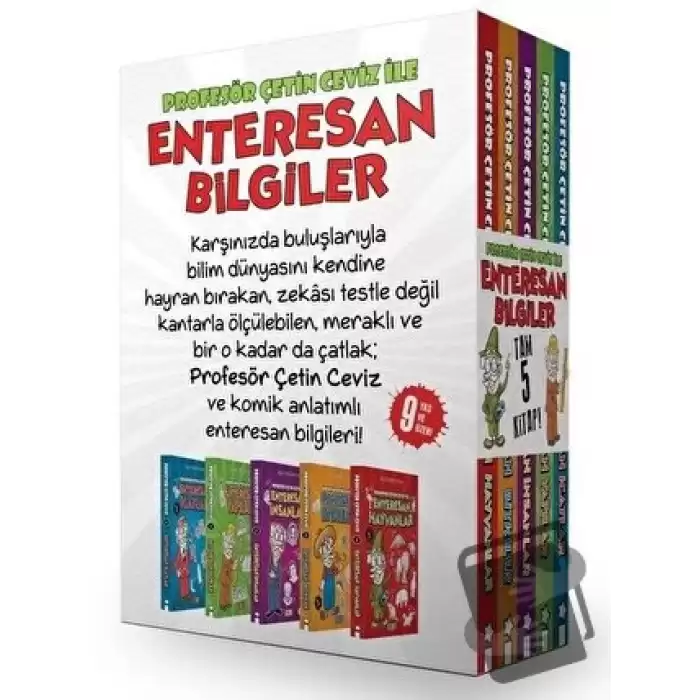 Enteresan Bilgiler Seti (5 Kitap Takım Kutulu)