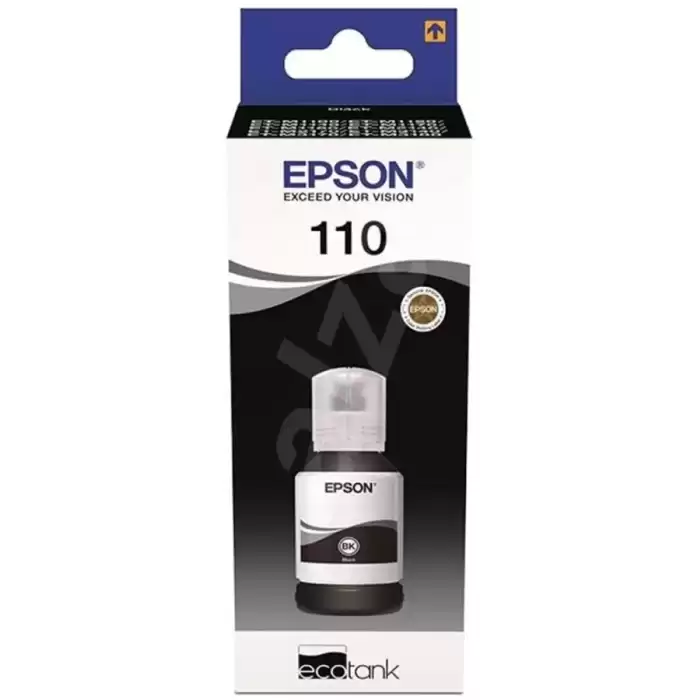 Epson 110 Black Siyah Şişe Mürekkep C13T03P14A