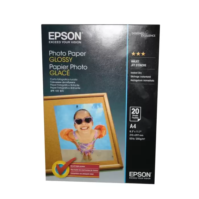 Epson A4 200Gram  20Li Fotoğraf Kağıdı S042538