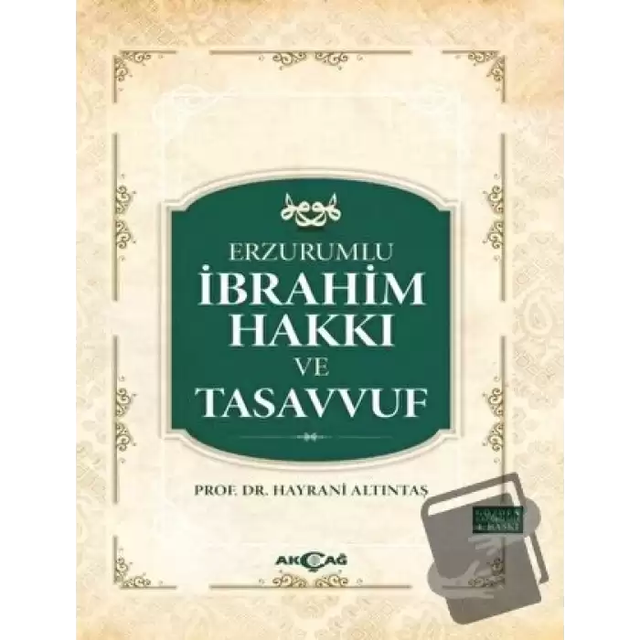 Erzurumlu İbrahim Hakkı ve Tasavvuf