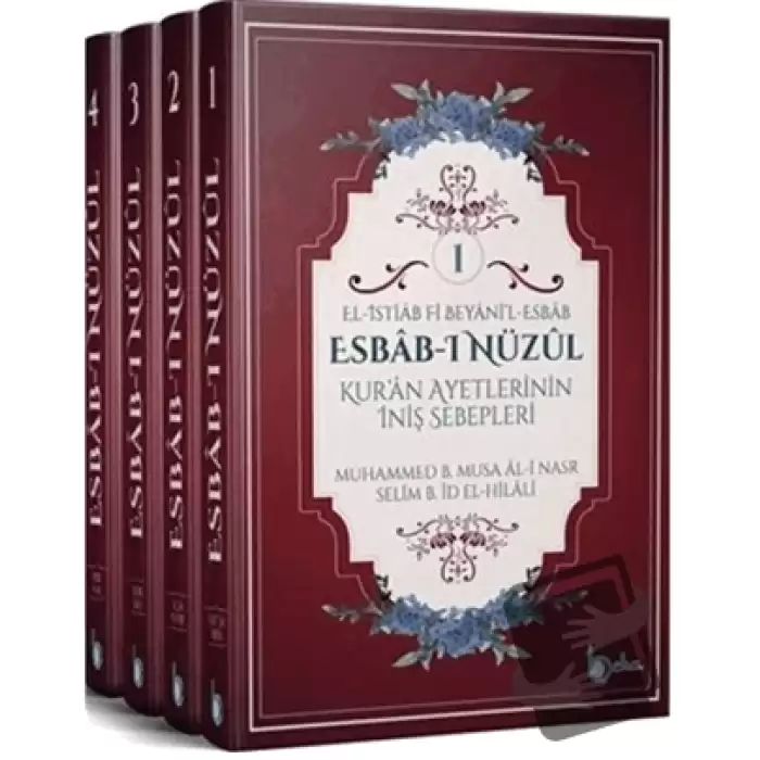 Esbab-ı Nüzul - Kuran Ayetlerinin İniş Sebepleri (4 Cilt Takım) (Ciltli)