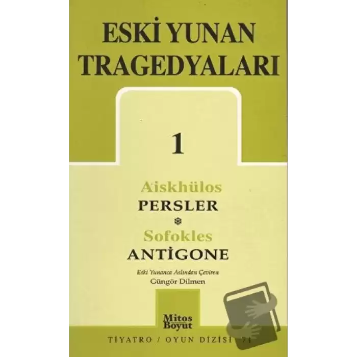 Eski Yunan Tragedyaları 1 Persler-Antigone