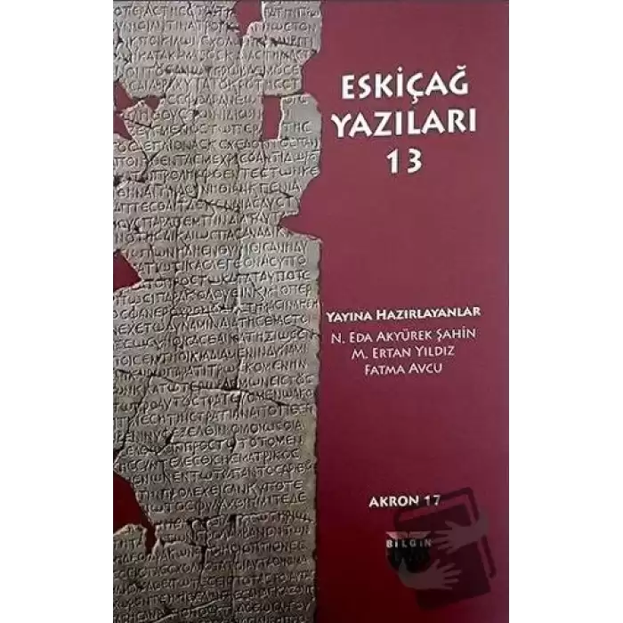 Eskiçağ Yazıları 13