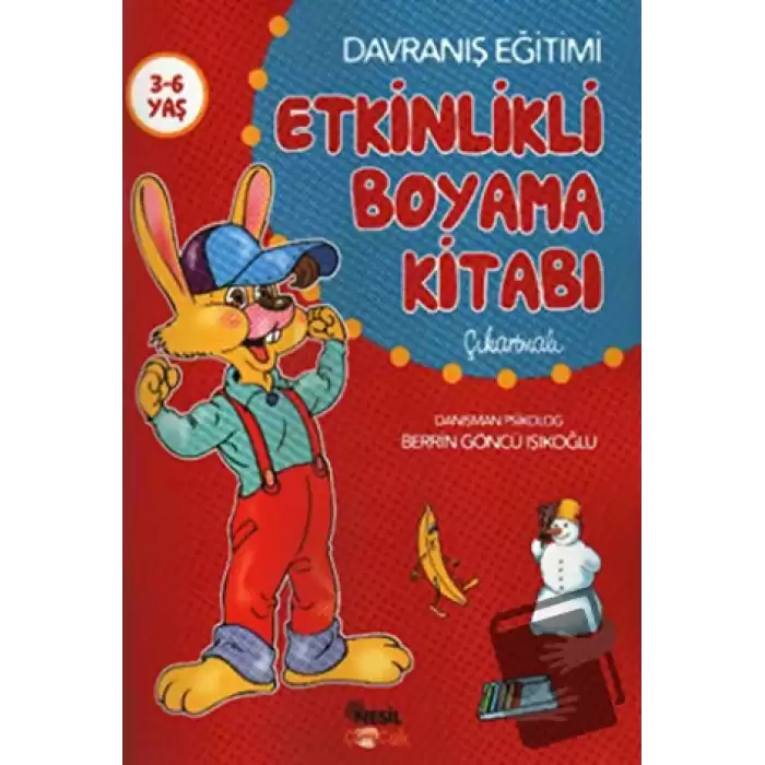 Etkinlikli Boyama Kitabı (Çıkartmalı)