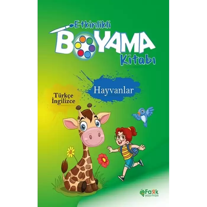 Etkinlikli Boyama Kitabı Hayvanlar