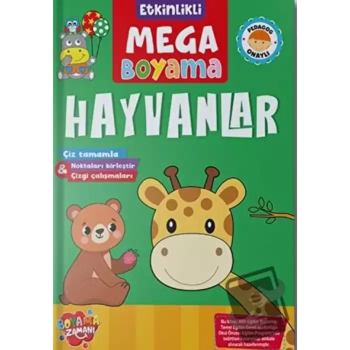 Etkinlikli Mega Boyama - Hayvanlar