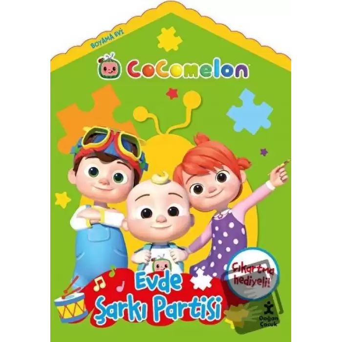 Evde Şarkı Partisi - Cocomelon Boyama Evi