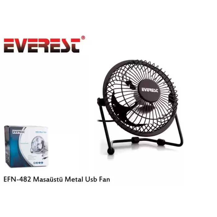 Everest Efn-482 Metal Usb Vantilatör