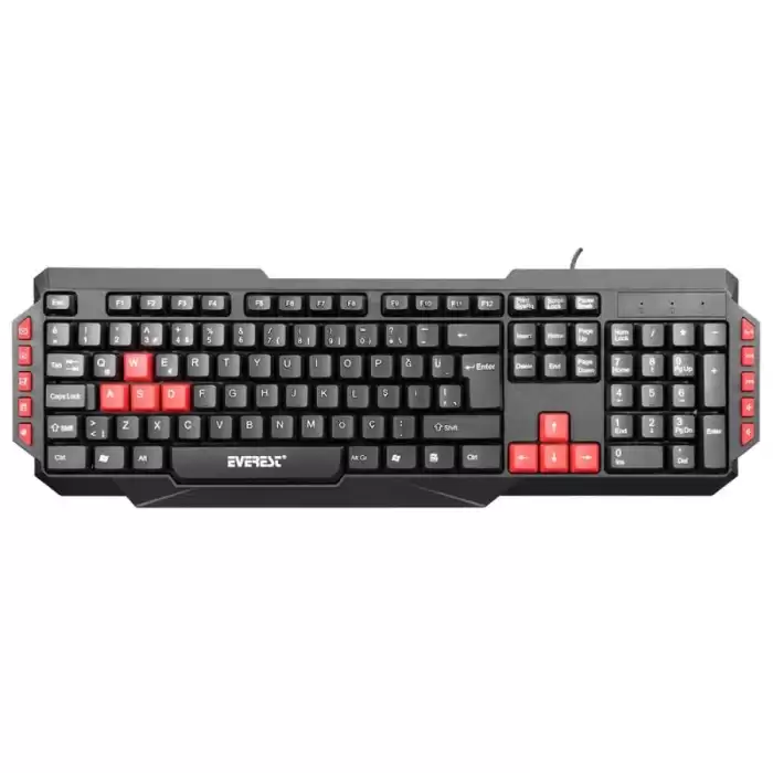 Everest Kb-G7 Armor Siyah Usb Q Gaming Oyuncu Klavyesi