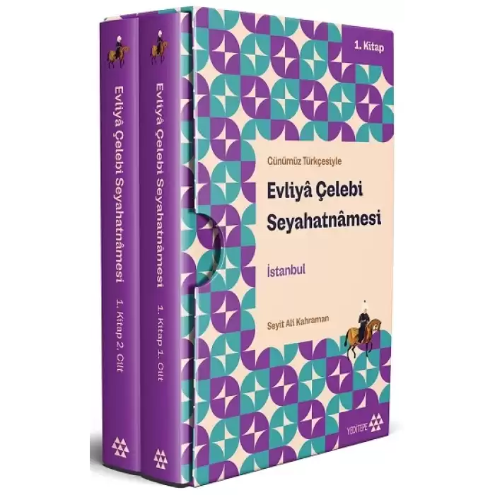 Evliya Çelebi Seyahatnamesi İstanbul 1.Kitap 2 Cilt (Kutulu)