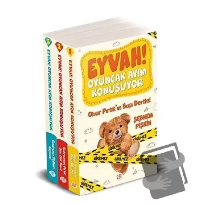 Eyvah! Oyuncak Ayım Konuşuyor Set (3 Kitap Takım)