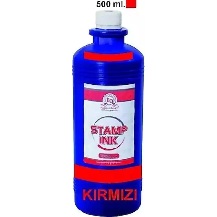 Factory Istampa Mürekkebi 500 Ml Kırmızı