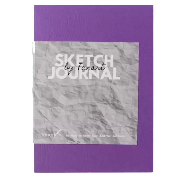 Fanart Academy Sketch Journal 110 Gr 60 Yp A6 Mor 8663