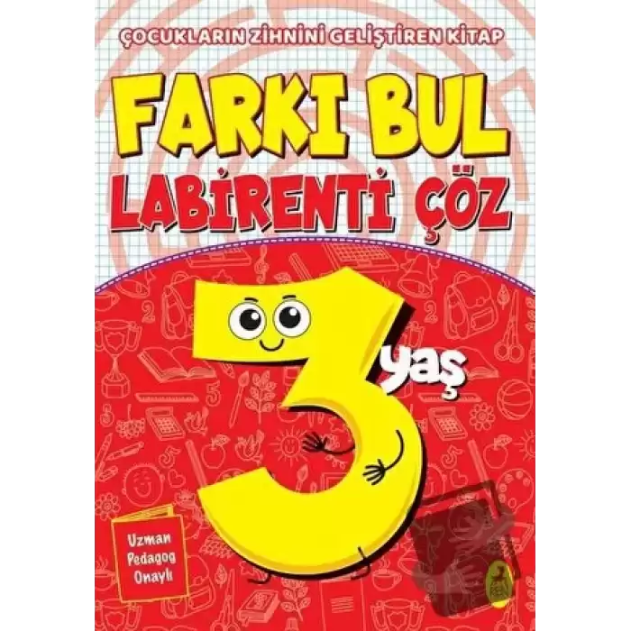 Farkı Bul Labirenti Çöz 3 Yaş