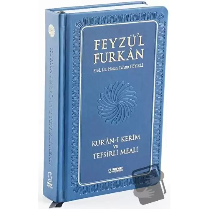 Feyzül Furkan Kuran-ı Kerim ve Tefsirli Meali (Orta Boy - Mushaf ve Meal - Ciltli) Lacivert